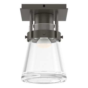 Erlenmeyer One Light Semi-Flush Mount in Ink (39|128705SKT89ZM0467)