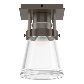 Erlenmeyer One Light Semi-Flush Mount in Bronze (39|128705SKT05ZM0467)
