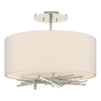 Brindille Brindille Semi-Flush in Sterling (39|127660SKT85SE1505)