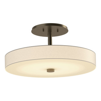 Disq LED Semi-Flush Mount in Soft Gold (39|126803LED84SH1971)