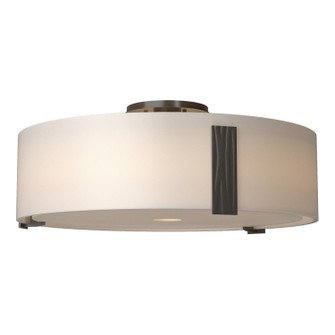 Impressions Three Light Semi-Flush Mount in Dark Smoke (39|126751SKT07GG0216)