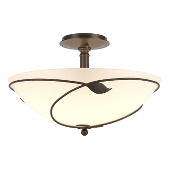 Leaf Forged Leaves Large Semi-Flush in Bronze (39|126732SKT05GG0052)