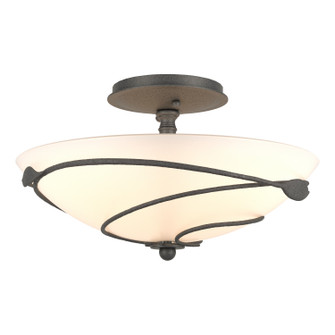 Leaf Two Light Semi-Flush Mount in Natural Iron (39|126712SKT20GG0048)