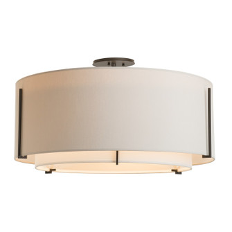 Exos Three Light Semi-Flush Mount in Dark Smoke (39|126505SKT07SF2290SE2899)