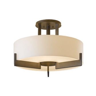 Axis Three Light Semi-Flush Mount in Soft Gold (39|126403SKT84GG0216)