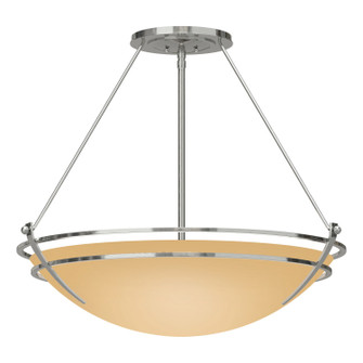 Tryne Three Light Semi-Flush Mount in Sterling (39|124442SKT85SS0054)