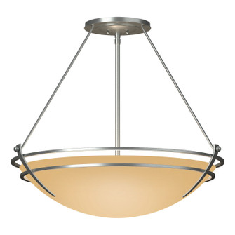 Tryne Three Light Semi-Flush Mount in Vintage Platinum (39|124442SKT82SS0054)