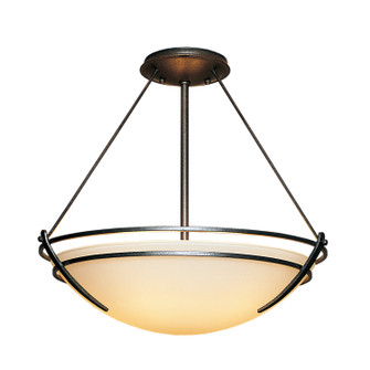 Tryne Three Light Semi Flush Mount in Modern Brass (39|124432SKT86SS0020)