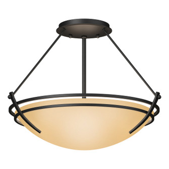 Tryne Two Light Semi-Flush Mount in Black (39|124422SKT10SS0047)