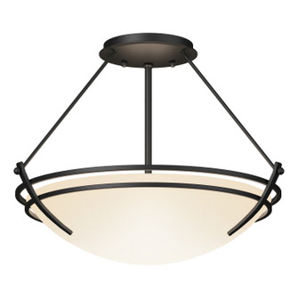 Tryne Two Light Semi-Flush Mount in Black (39|124422SKT10GG0047)