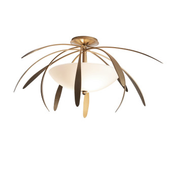 Dahlia Two Light Semi-Flush Mount in Soft Gold (39|124352SKT84GG0048)