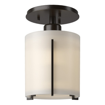 Exos Glass One Light Semi-Flush Mount in Oil Rubbed Bronze (39|123775SKT14GG0140)