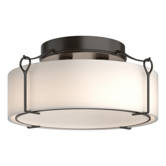 Bow Bow Large Semi-Flush in Oil Rubbed Bronze (39|121145SKT14GG0216)