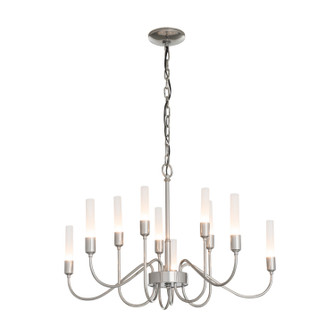 Lisse Ten Light Chandelier in Sterling (39|106030SKT85)