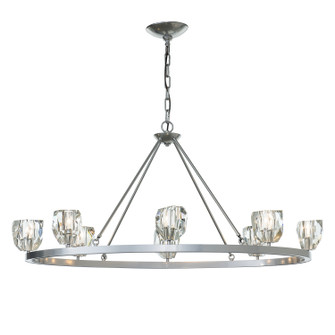 Gatsby Eight Light Chandelier in Black (39|105021SKT10CR)