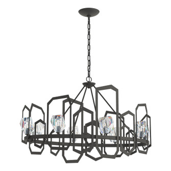 Gatsby Eight Light Chandelier in Natural Iron (39|105020SKT20CR)