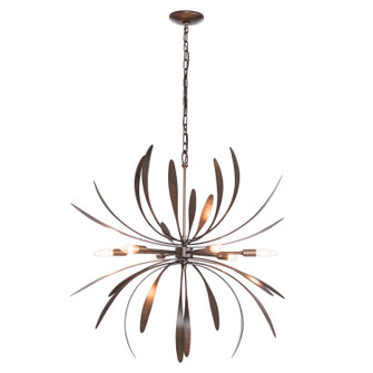 Dahlia Six Light Chandelier in Oil Rubbed Bronze (39|104350SKT14)