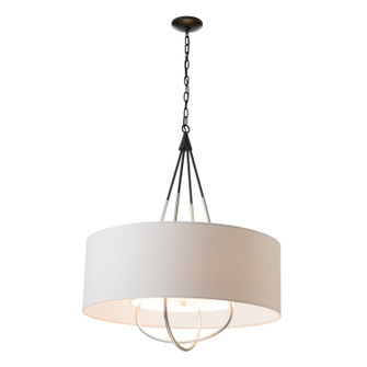 Loop Four Light Pendant in Black (39|104230SKT1082SE2811)