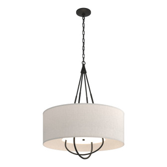Loop Four Light Pendant in Black (39|104230SKT1010SE2811)