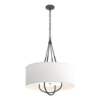 Loop Four Light Pendant in Dark Smoke (39|104230SKT0710SF2811)