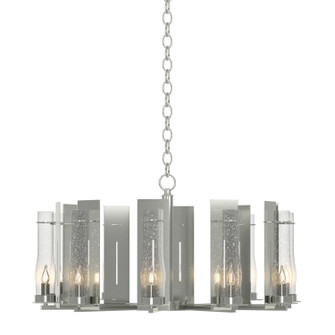 New Town Ten Light Chandelier in Sterling (39|103290SKT85II0184)