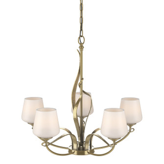 Flora Flora 5 Arm Chandelier in Modern Brass (39|103040SKT86GG0236)