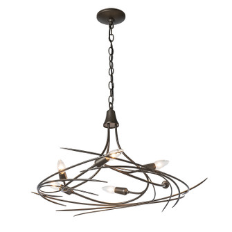 Wisp Six Light Chandelier in White (39|101620SKT02)