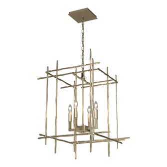Tura Four Light Chandelier in Soft Gold (39|101316SKT84)