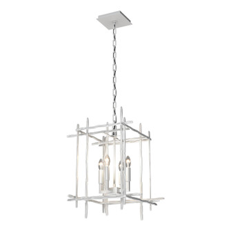 Tura Tura 4-Light Small Chandelier in White (39|101315SKT02)