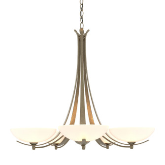 Aegis Five Light Chandelier in Soft Gold (39|101261SKT84GG0123)
