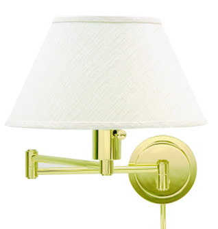 Home/Office One Light Wall Sconce in Polished Brass (30|WS1461)