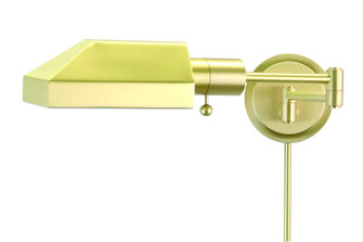 Home/Office One Light Wall Sconce in Satin Brass (30|WS1251J)