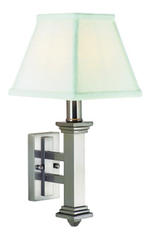 Decorative Wall Lamp One Light Wall Sconce in Satin Nickel (30|WL609SN)
