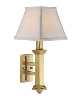 Decorative Wall Lamp One Light Wall Sconce in Satin Brass (30|WL609SB)