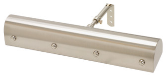 Classic Traditional Two Light Picture Light in Satin Nickel with Polished Nickel (30|TB14SNPN)