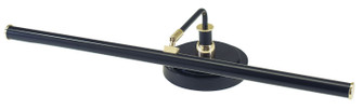 Piano/Desk LED Piano Lamp in Black & Brass (30|PLED101617)