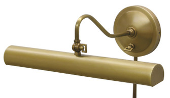 Library Two Light Wall Lamp in Weathered Brass (30|PL16WB)