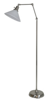 Otis One Light Floor Lamp in Satin Nickel (30|OT600SNWT)