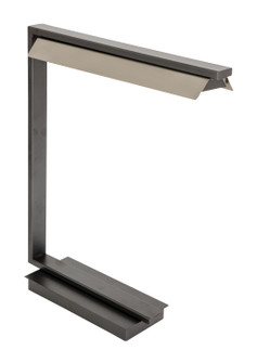 Jay LED Table Lamp in Granite With Satin Nickel (30|JLED550GT)