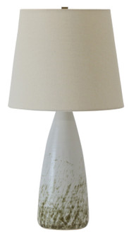 Scatchard One Light Table Lamp in Decorated White (30|GS850DWG)