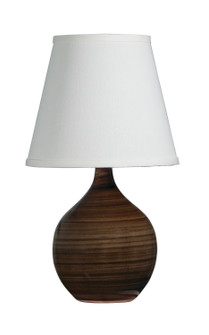 Scatchard One Light Table Lamp in Tigers Eye (30|GS50TE)