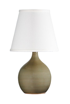 Scatchard One Light Table Lamp in Celadon (30|GS50CG)