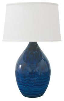 Scatchard One Light Table Lamp in Midnight Blue (30|GS402MID)