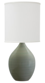 Scatchard One Light Table Lamp in Celadon (30|GS401CG)