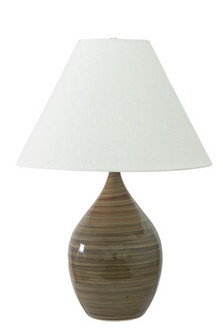 Scatchard One Light Table Lamp in Tigers Eye (30|GS400TE)