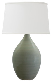 Scatchard One Light Table Lamp in Celadon (30|GS302CG)