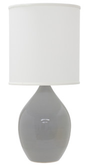 Scatchard One Light Table Lamp in Gray Gloss (30|GS301GG)