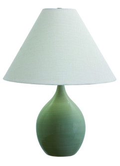 Scatchard One Light Table Lamp in Celadon (30|GS300CG)