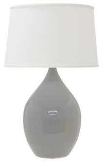 Scatchard One Light Table Lamp in Gray Gloss (30|GS202GG)