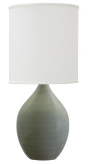 Scatchard One Light Table Lamp in Celadon (30|GS201CG)